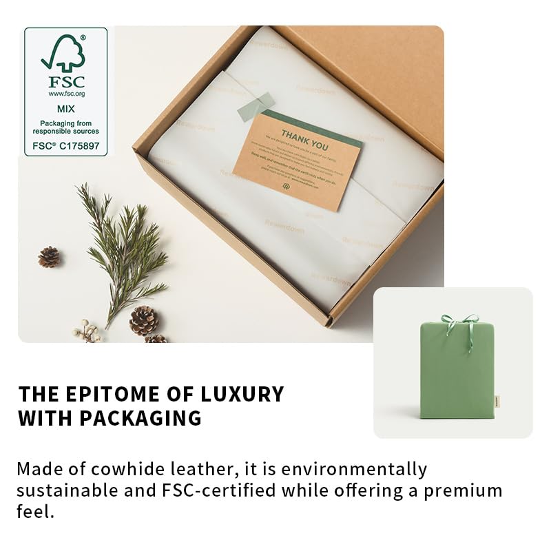Bedtter X Rewardown Richcel® Pine & Cedar Fiber Sheet Set | Breathable, Moisture-Wicking & Silky Soft Bedding for Fresher Sleep