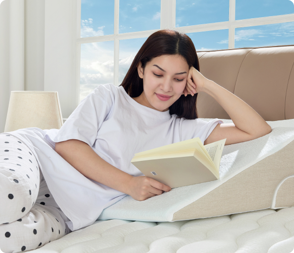 Bedtter Comfort Reclining Pillow Cooling Support Neck Pain Relief