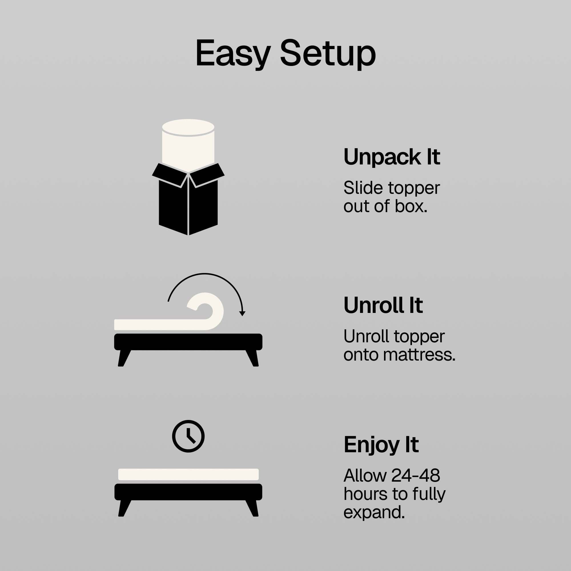 Bedtter 3 Inch Cooling Mattress Topper/Pad