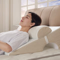 Bedtter® Comfort Reclining Pillow with gentle slope design, featuring cooling technology fabric and memory foam