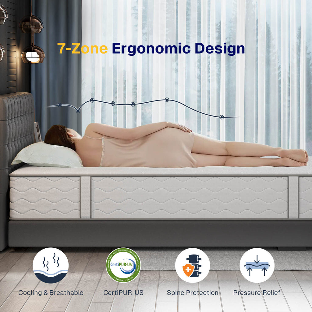 Bedtter Premium Softness Cooling Mattress - Thickness14"